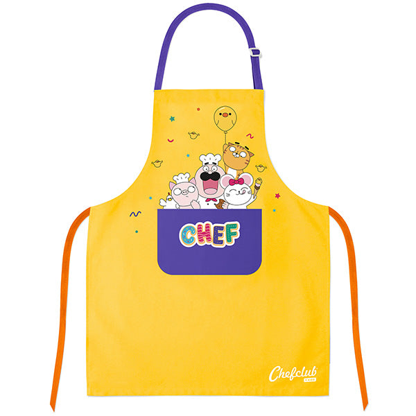 Tablier jaune pour enfants - Chefclub