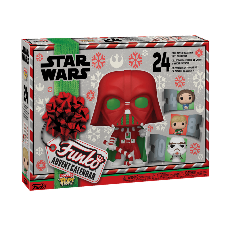 Calendrier de l'Avent Pocket Pop Star Wars 24 jours - Funko Pop