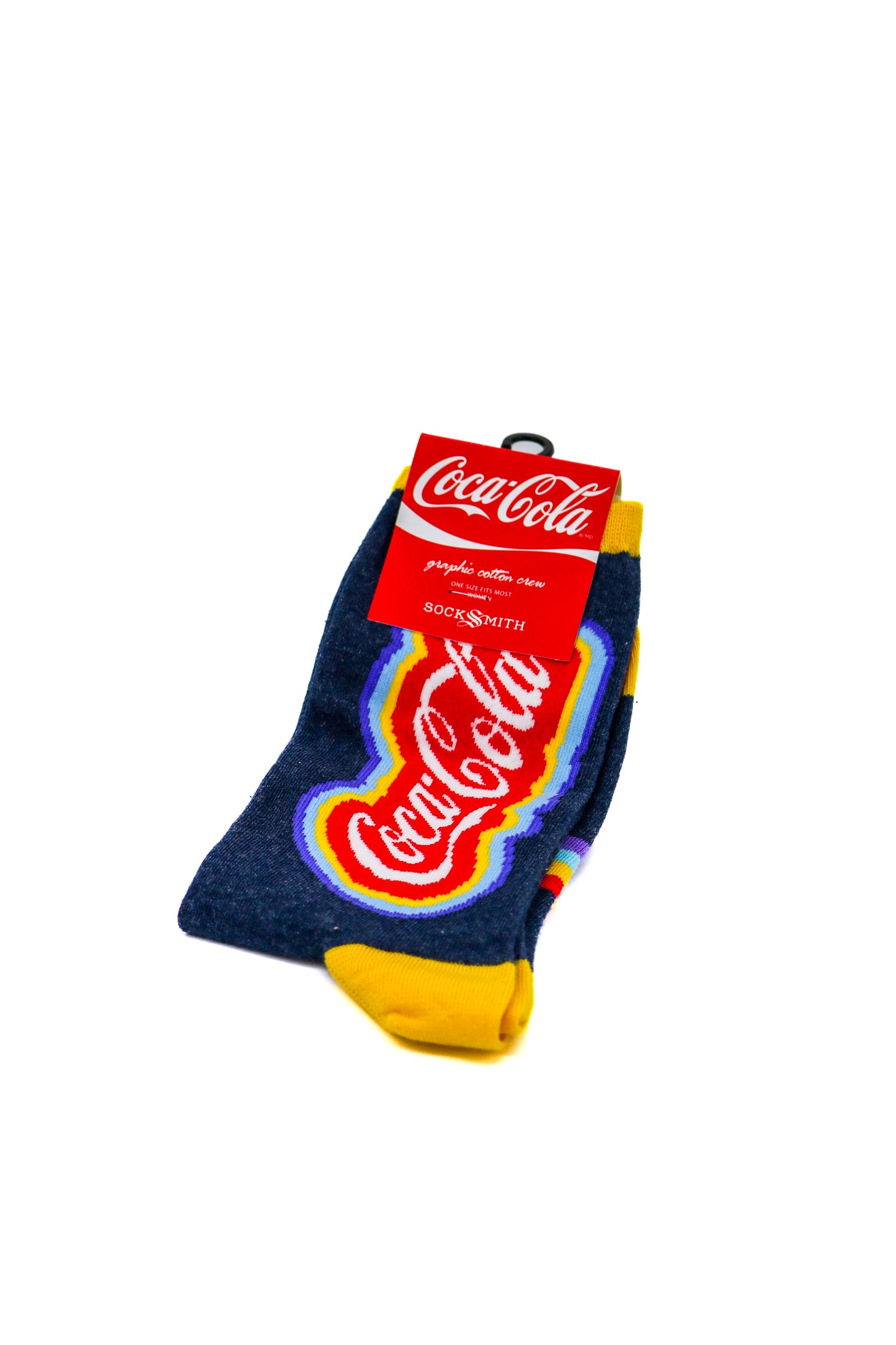 Bas Coca-Cola arc-en-ciel pour femmes - SockSmith