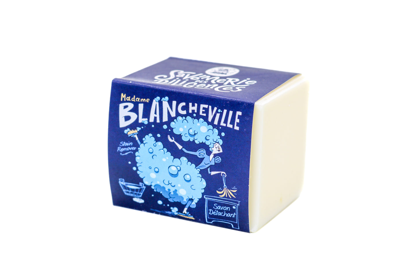 Savon en barre Madame Blancheville 200g - Savonnerie des Diligences