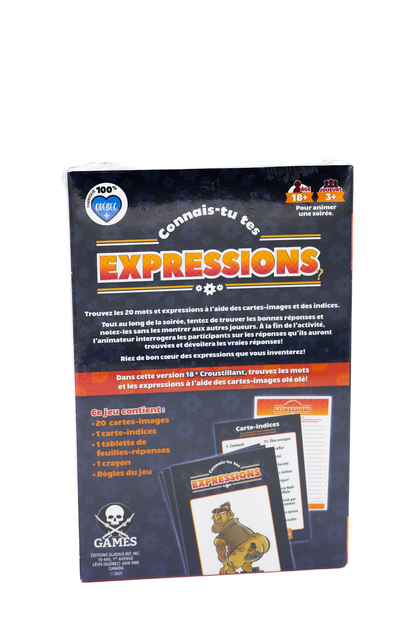 Connais-tu tes expressions (18+) Édition croustillante - Gladius