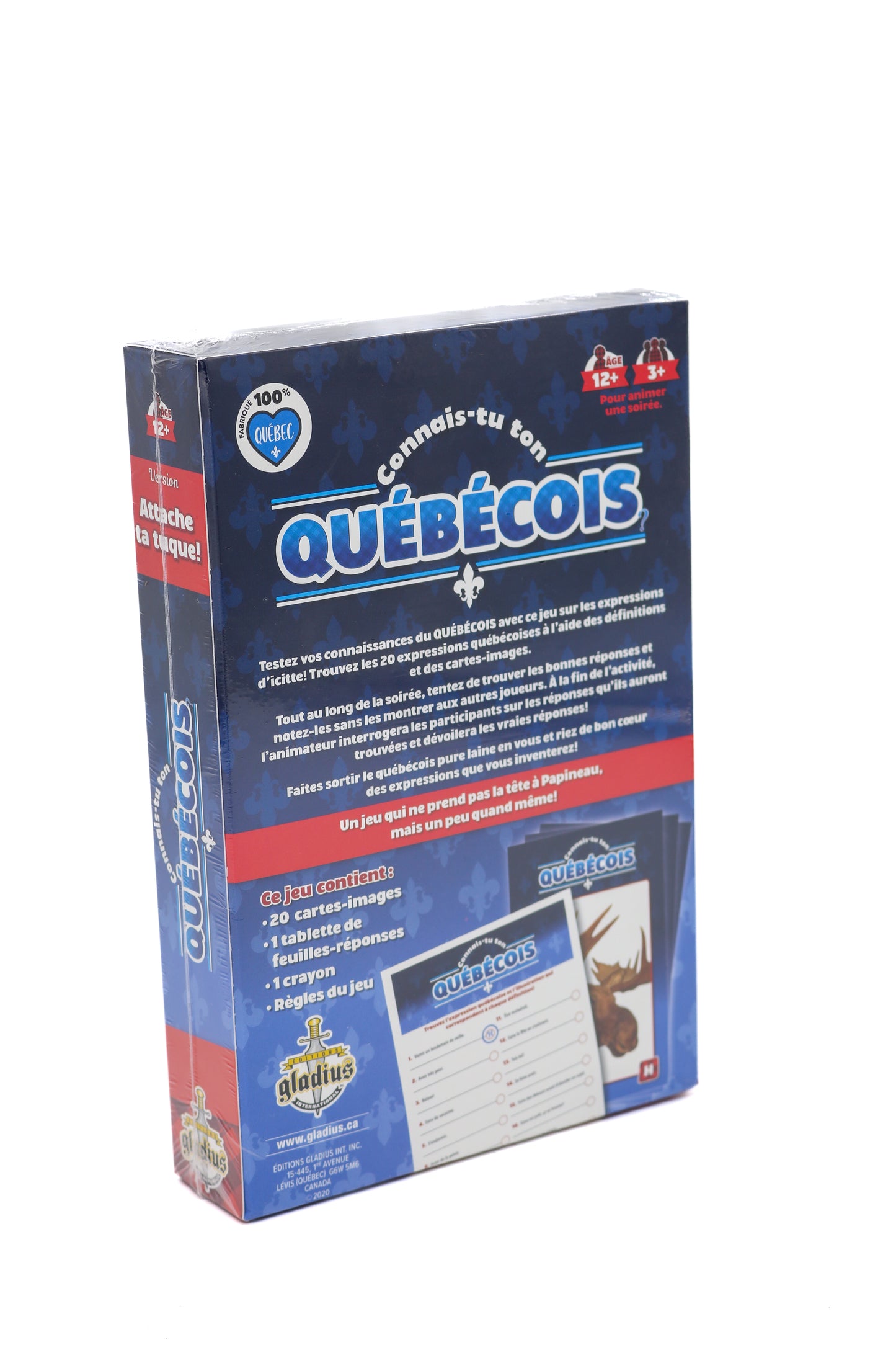 Connais-tu ton québécois Édition attache ta tuque - Gladius