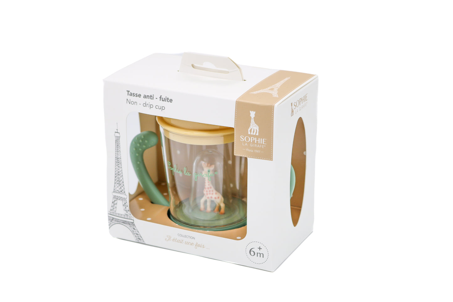 Tasse anti-fuite - Sophie la girafe