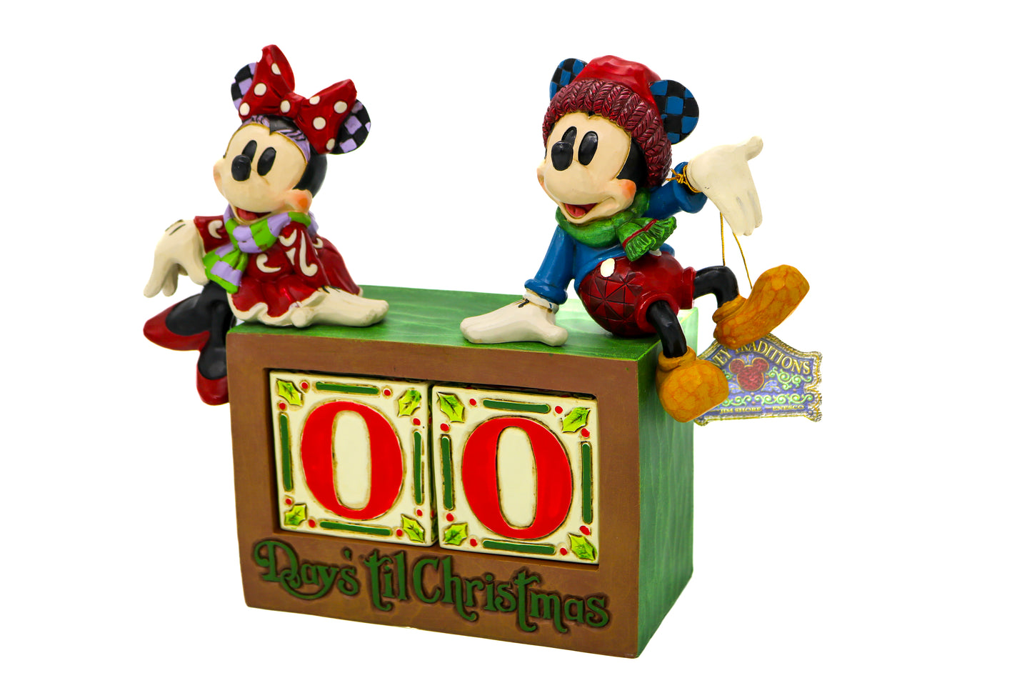 Compte à rebours Mickey et Minnie - Jim Shore