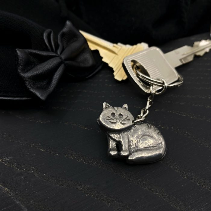 Porte-clés chat - Michelle Beaudoin