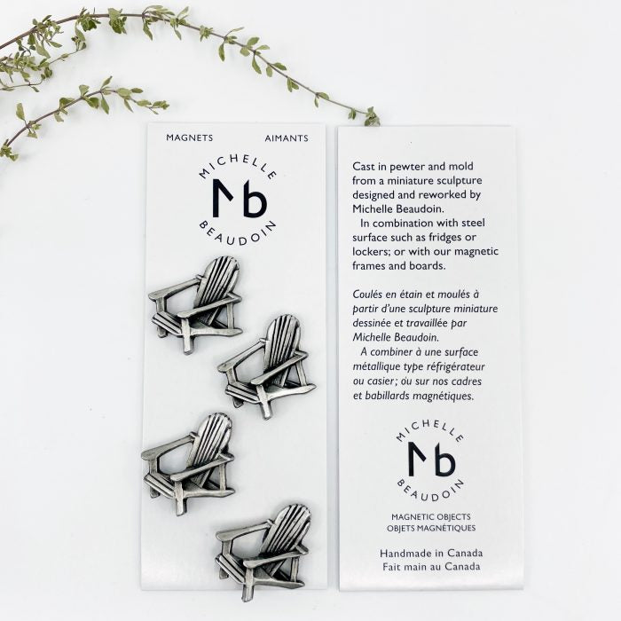Aimant chaise adirondack - Michelle Beaudoin