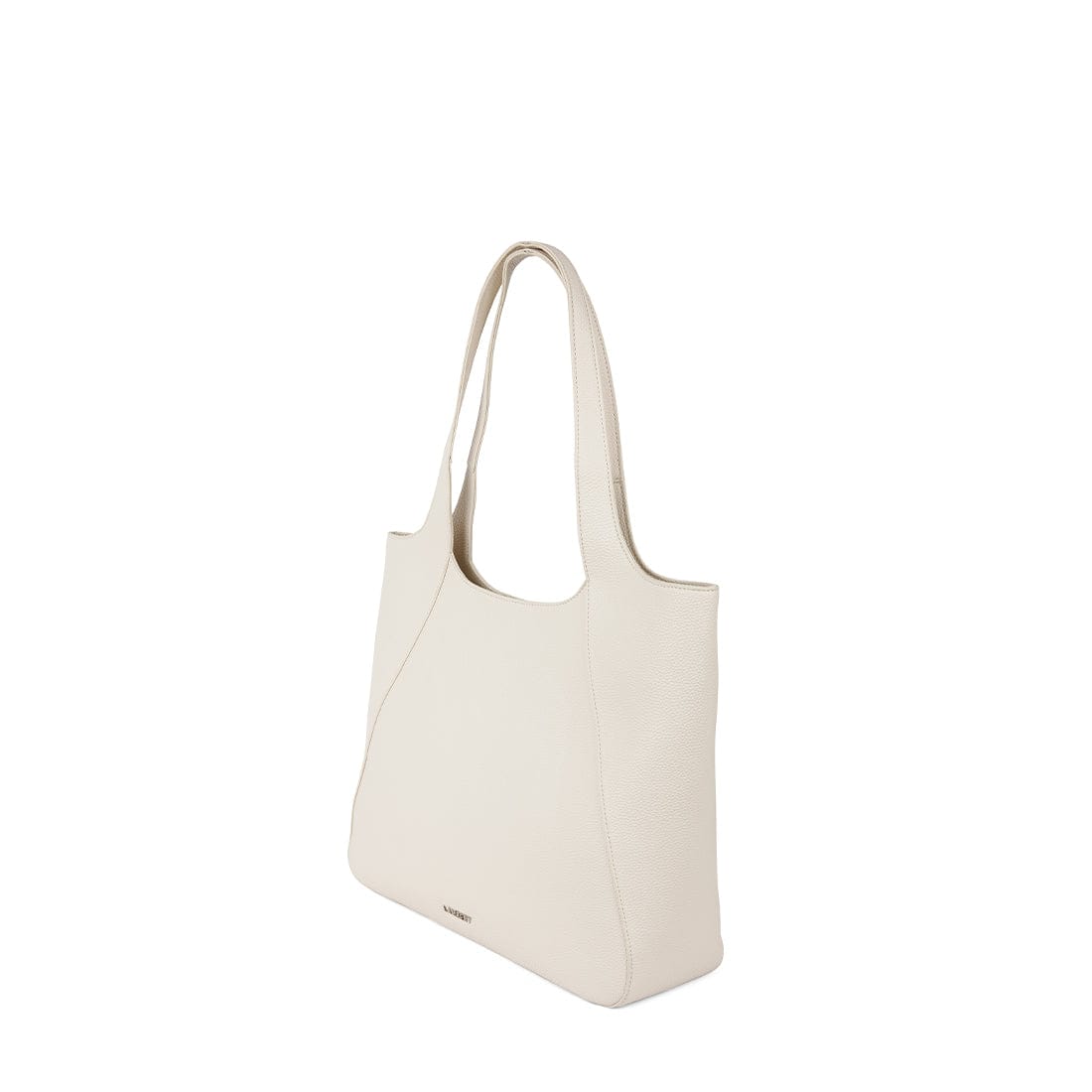 Le Stacey Sac fourre-tout en cuir vegan porcelain - Lambert