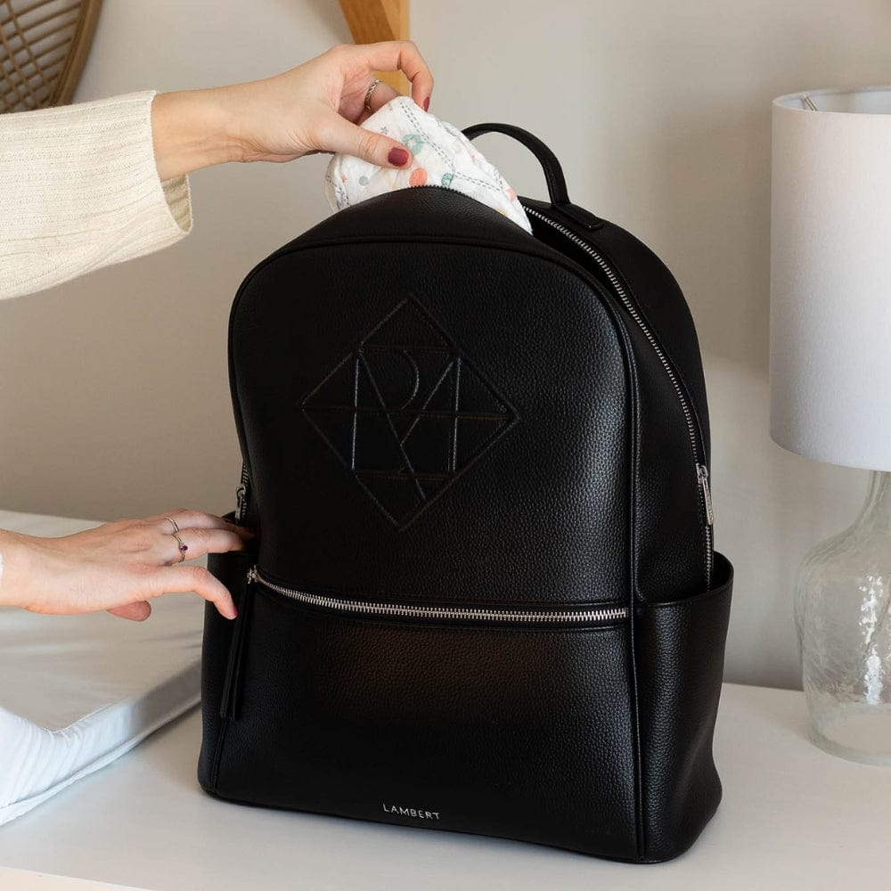 Le Vicky Sac à couches en cuir vegan - Lambert