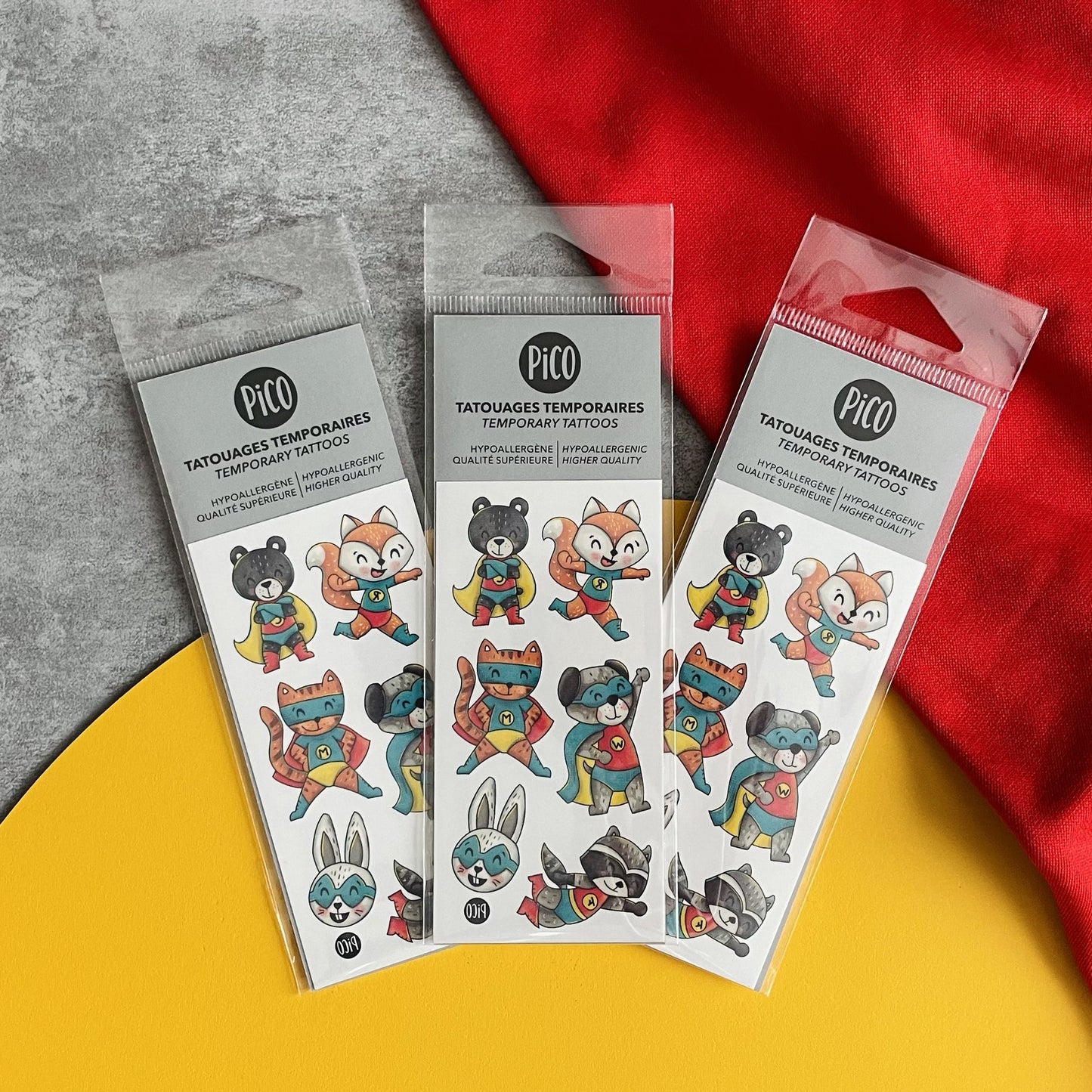 Les supers héros animaliers - Pico Tatoo