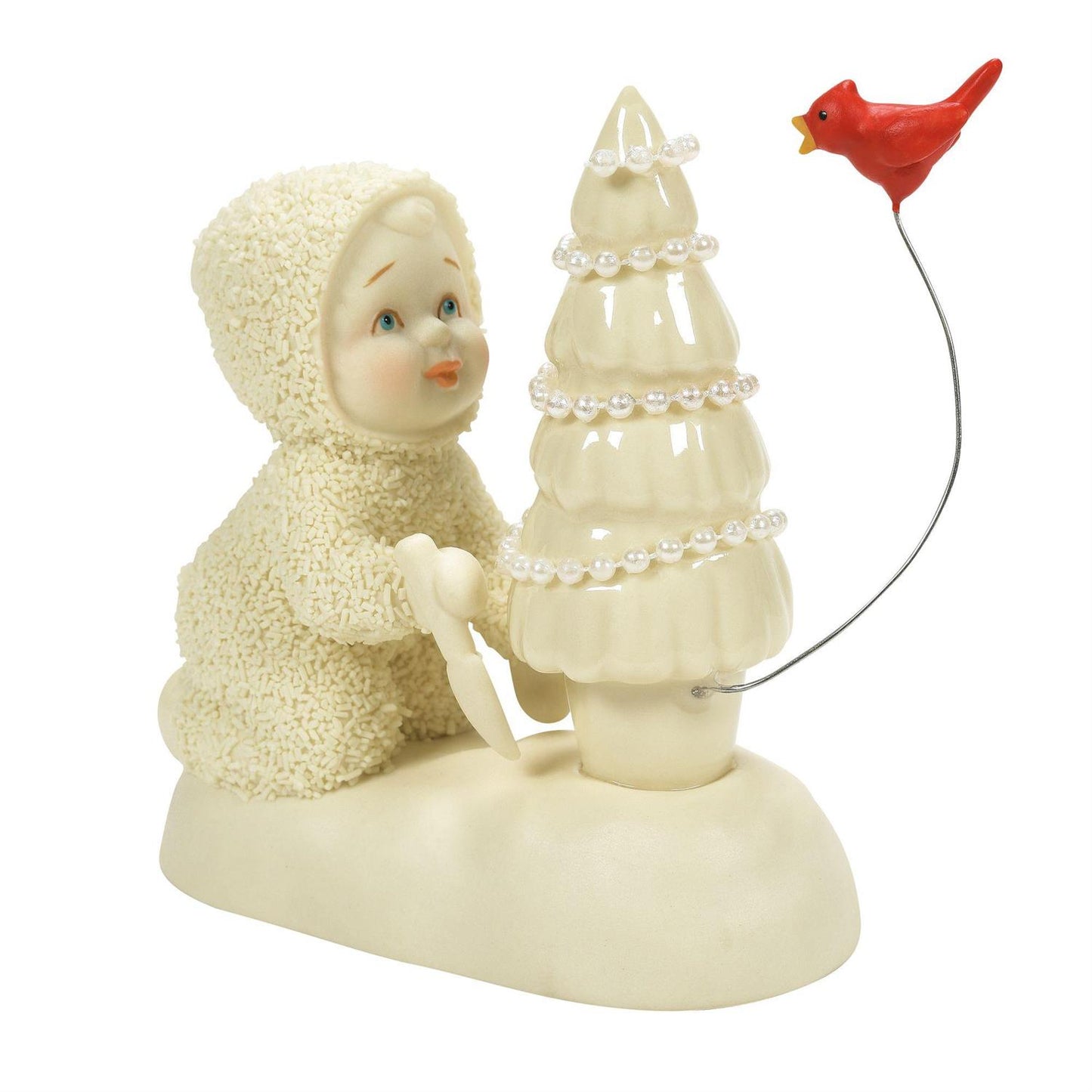 Figurine de Noël Quand un Cardinal apparait - SnowBabies