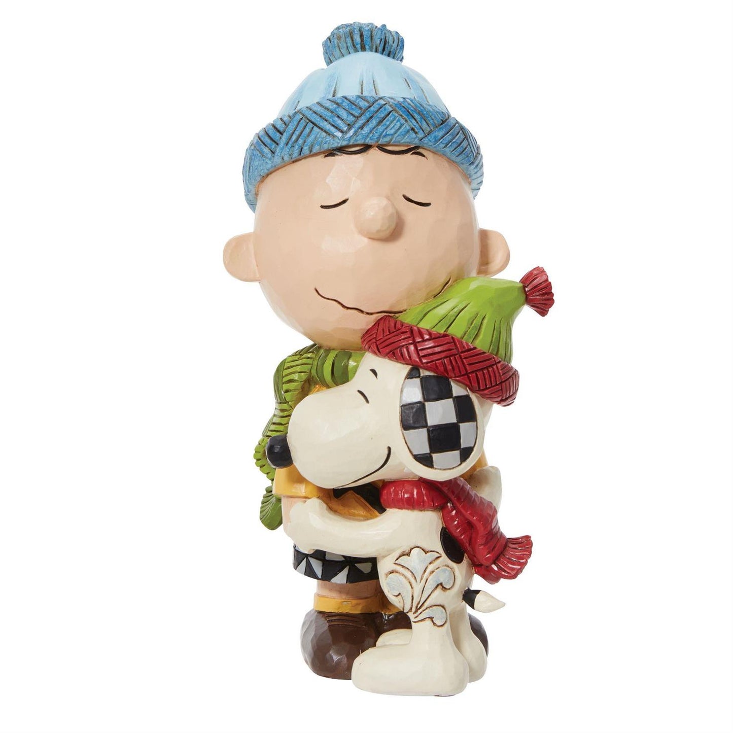 Figurine Disney Un gros câlin Snoopy & Charlie - Jim Shore