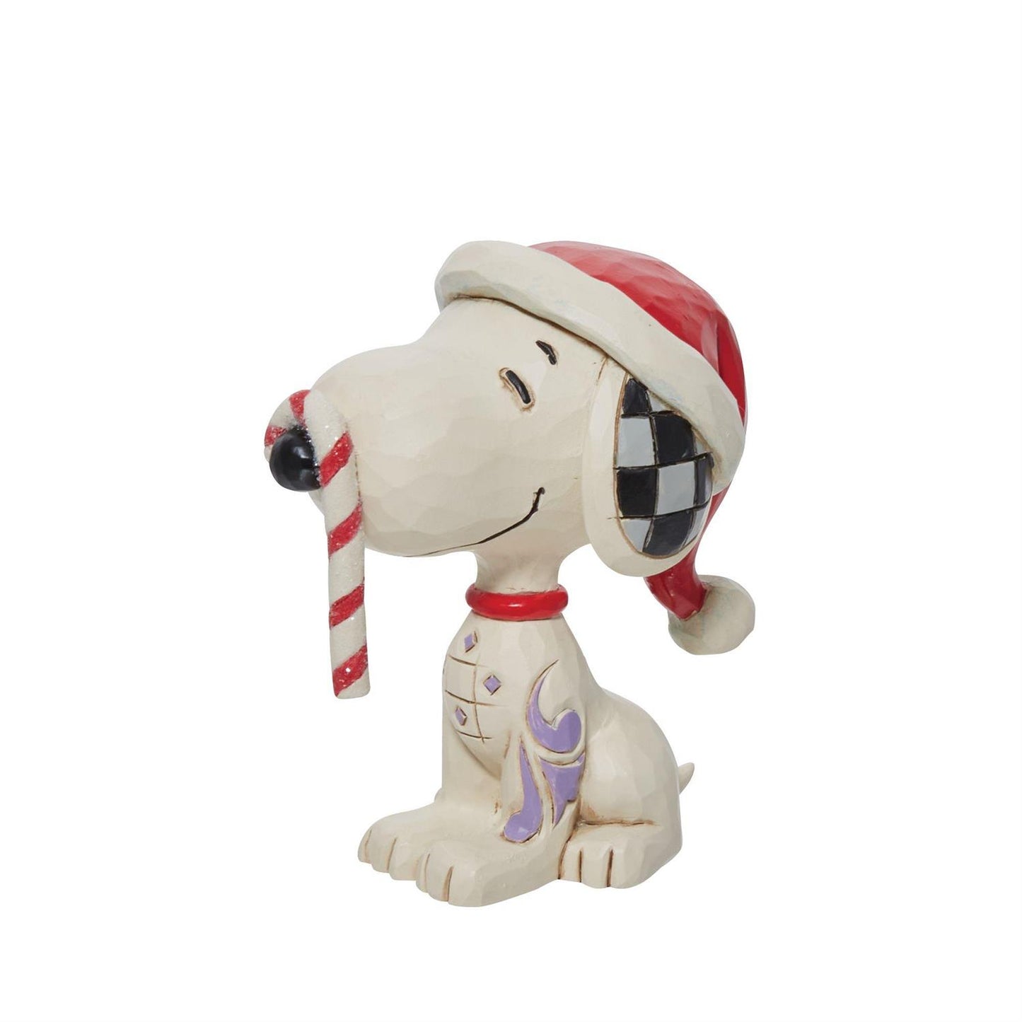 Snoopy Canne de bonbon brillante Jim Shore - Enesco