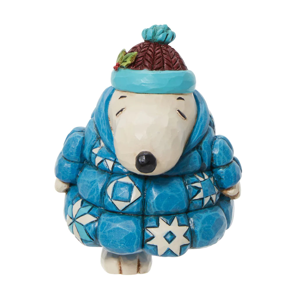 Snoopy Puffer Jacket Jim Shore - Enesco