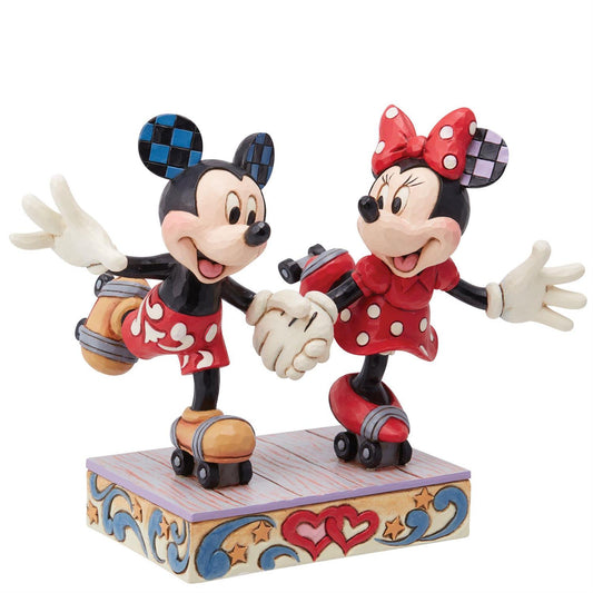 Figurine Disney Patinage en amoureux - Jim Shore