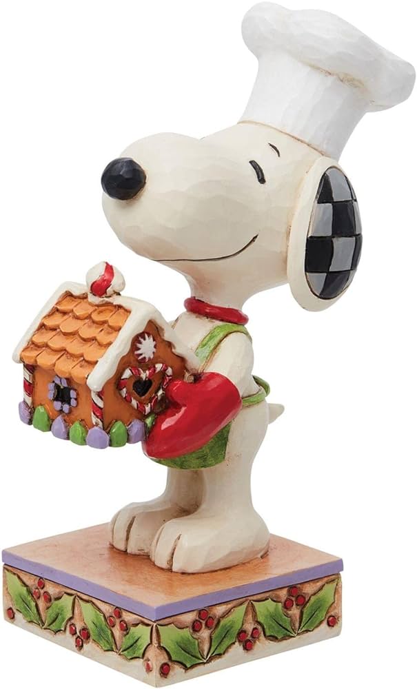 Snoopy & Maison en pain d'épices Jim Shore - Enesco