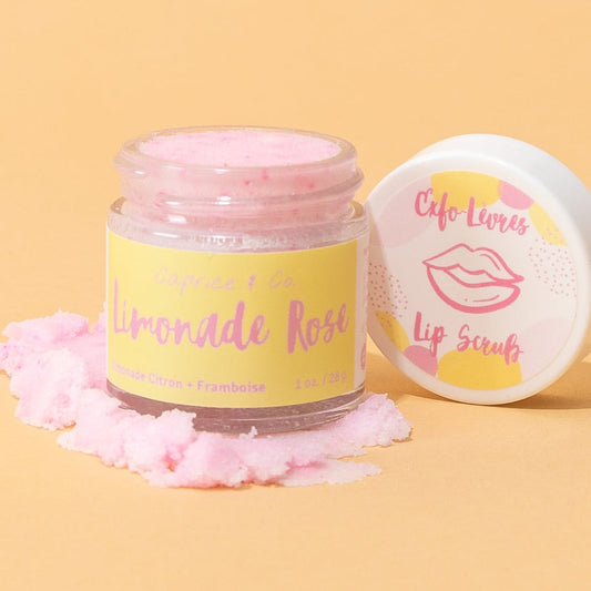 Exfoliant à Lèvres Limonade Rose - Caprice & Co