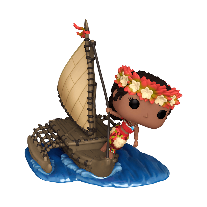 Pop Super Delexue Disney 100th Moana sur le bateau - Funko Pop