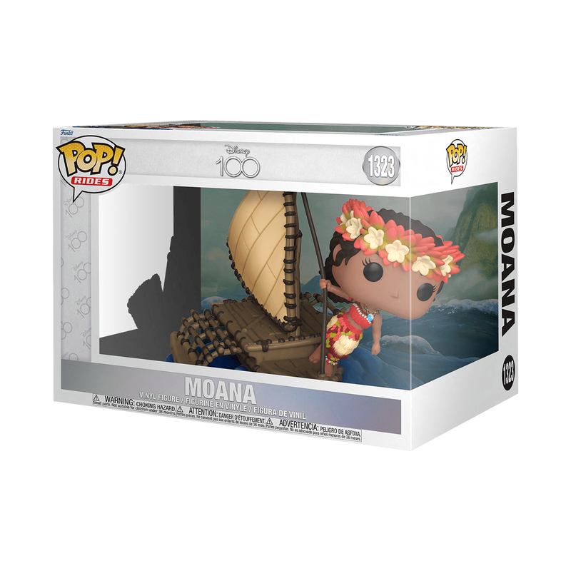 Pop Super Delexue Disney 100th Moana sur le bateau - Funko Pop