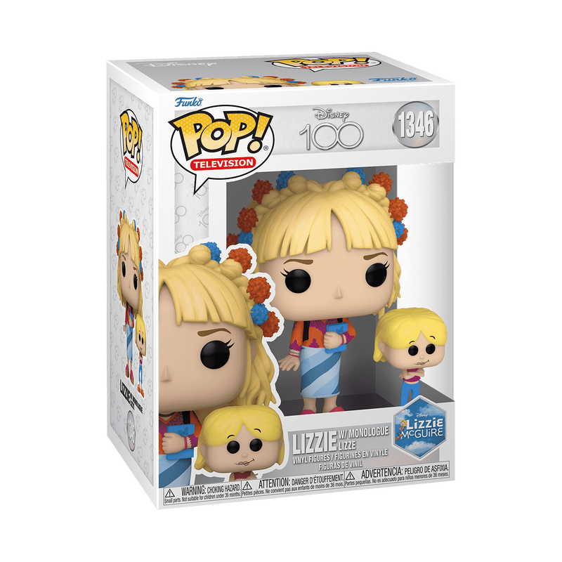 Pop Disney 100th Amie Lizzie avec Monologue Lizzie - Funko Pop