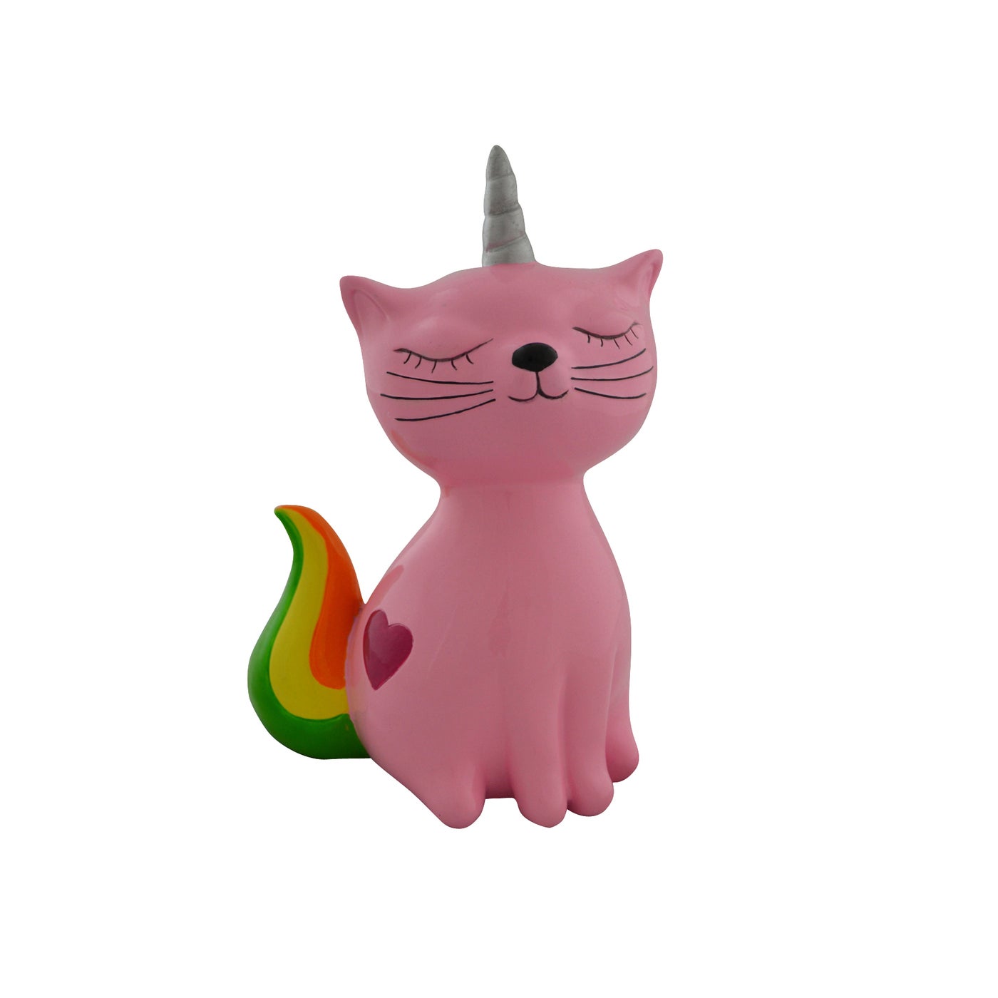 Tirelire Chat Licorne Rose - Nostalgia