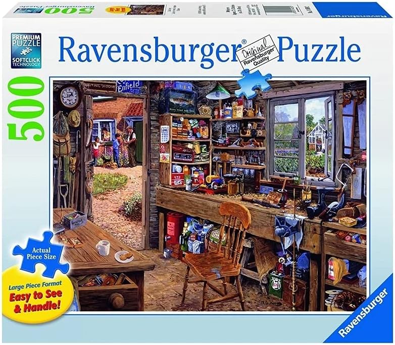 Casse-tête 500 pièces - Dad's Shed - Ravensburger