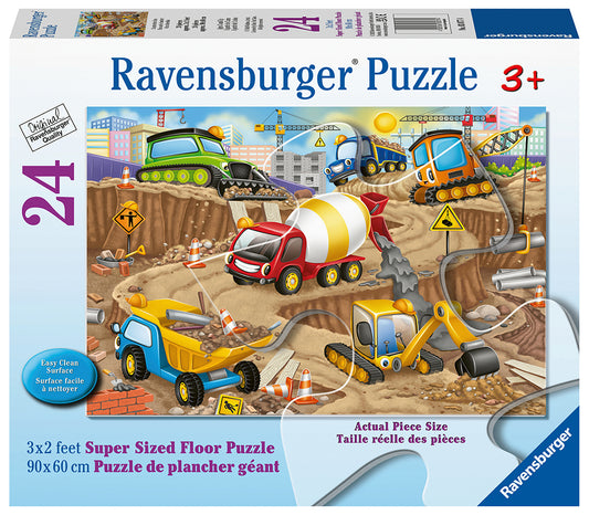 Casse-tête 24 pièces - Fun sur le chantier - Ravensburger