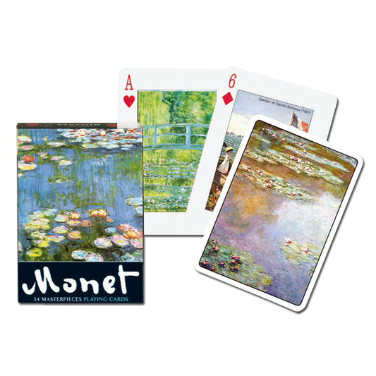 Jeu de cartes à jouer Les Lys de Monet - Piatnik