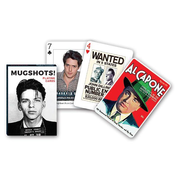 Jeu de cartes à jouer Mugshots - Piatnik