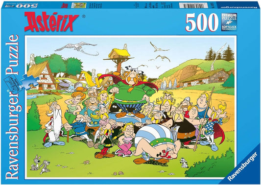 Casse-tête 500 pièces - Astérix : Le village - Ravensburger