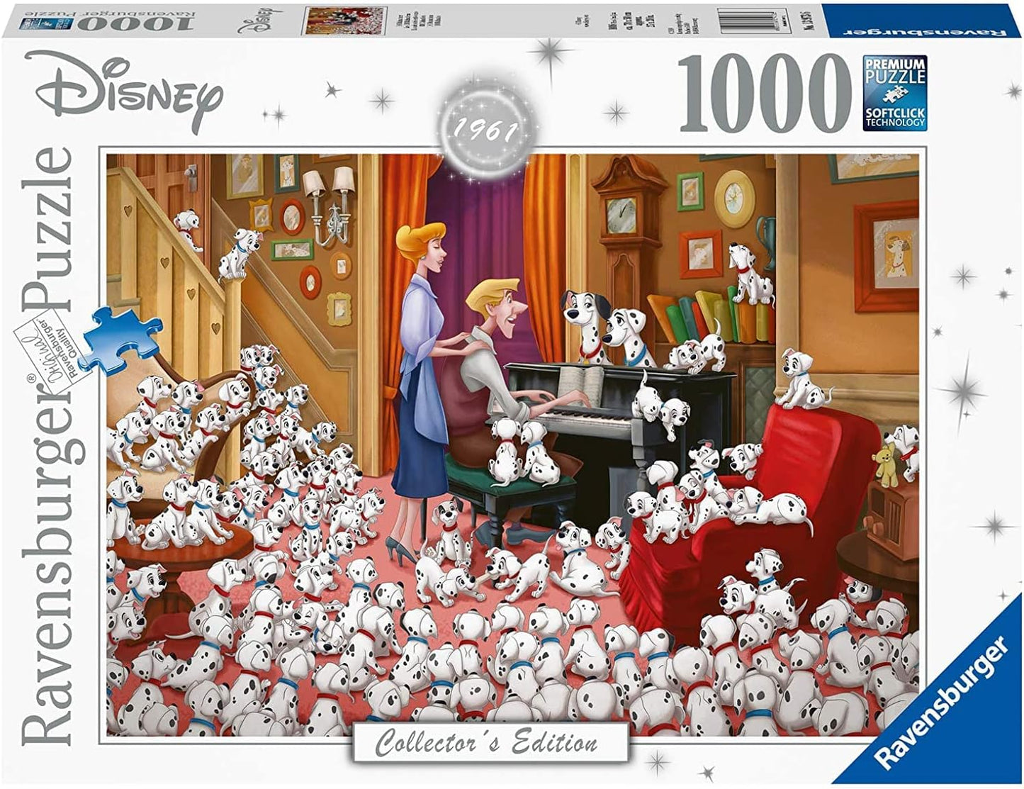 Casse-tête 1000 pièces - Disney : 101 Dalmatians - Ravensburger