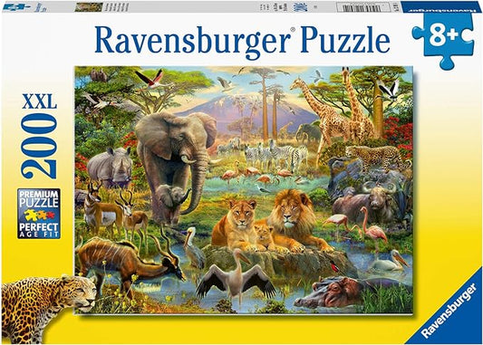 Casse-tête 200 pièces - Animals Of The Savanna - Ravensburger