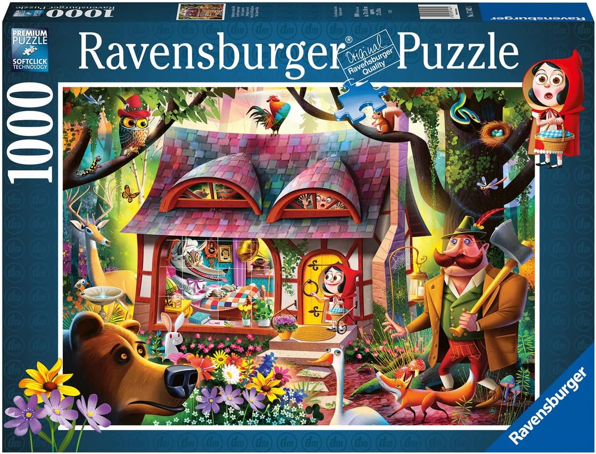 Casse-tête 1000 pièces - Come In, Red Riding Hood - Ravensburger