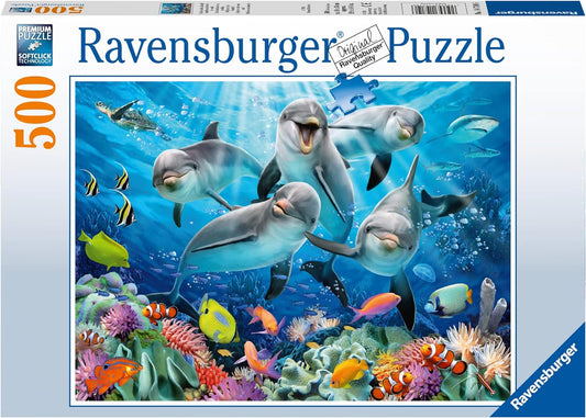 Casse-tête 500 pièces - Dauphins - Ravensburger