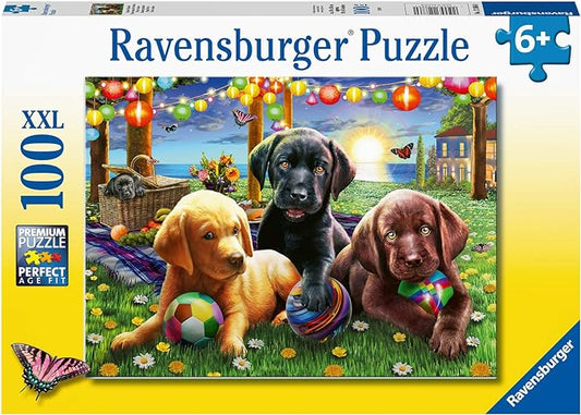 Casse-tête 100 pièces - Puppy Picnic - Ravensburger