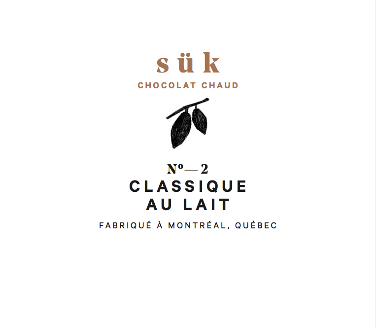 Chocolat chaud au lait - SÜK