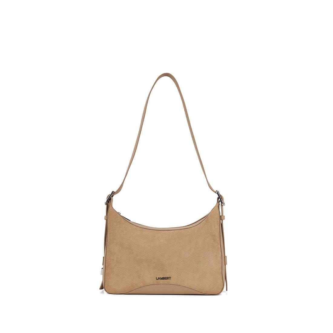 Le Audrey Sac à main 2-en-1 en cuir vegan beige - Lambert