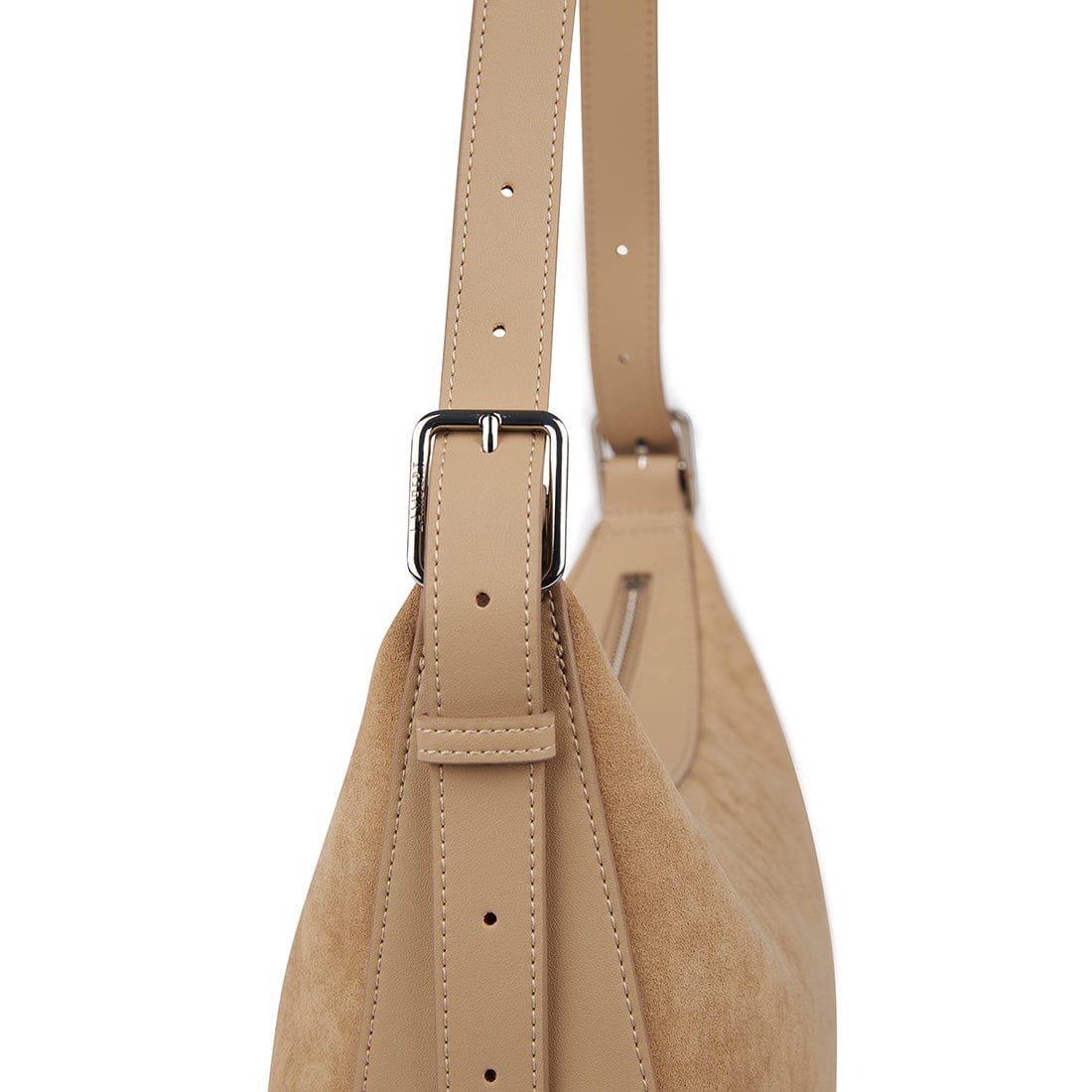 Le Audrey Sac à main 2-en-1 en cuir vegan beige - Lambert