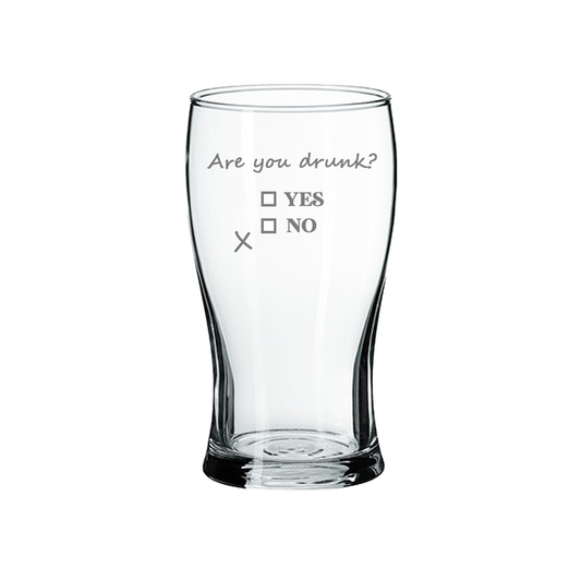 Verre à bière Are you drunk? - La Maison Du Bar