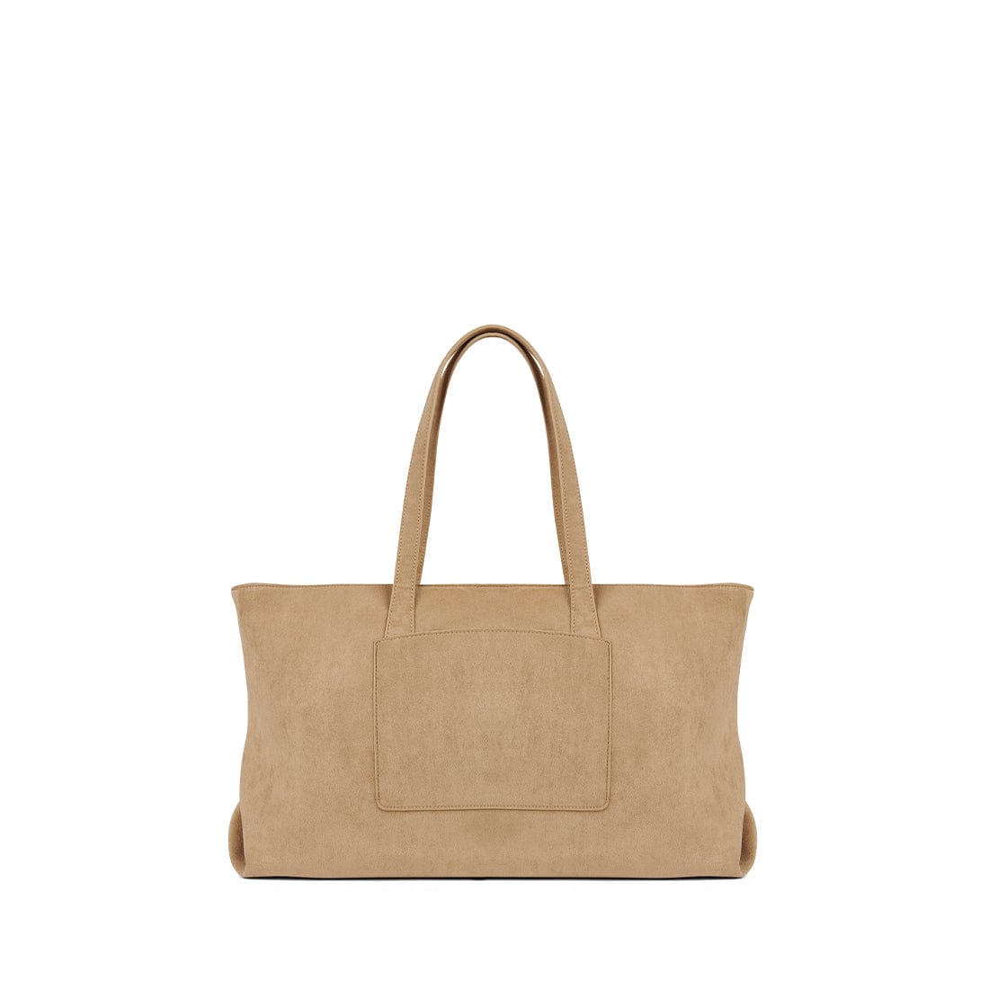Le Britney Sac fourre-tout en cuir vegan beige - Lambert