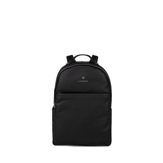 Le Charles Sac à dos en cuir vegan noir - Lambert