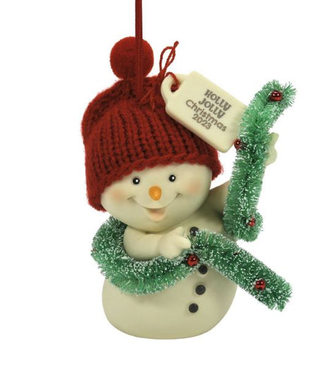 Holly Jolly Ornement de Noël 2023 - Enesco