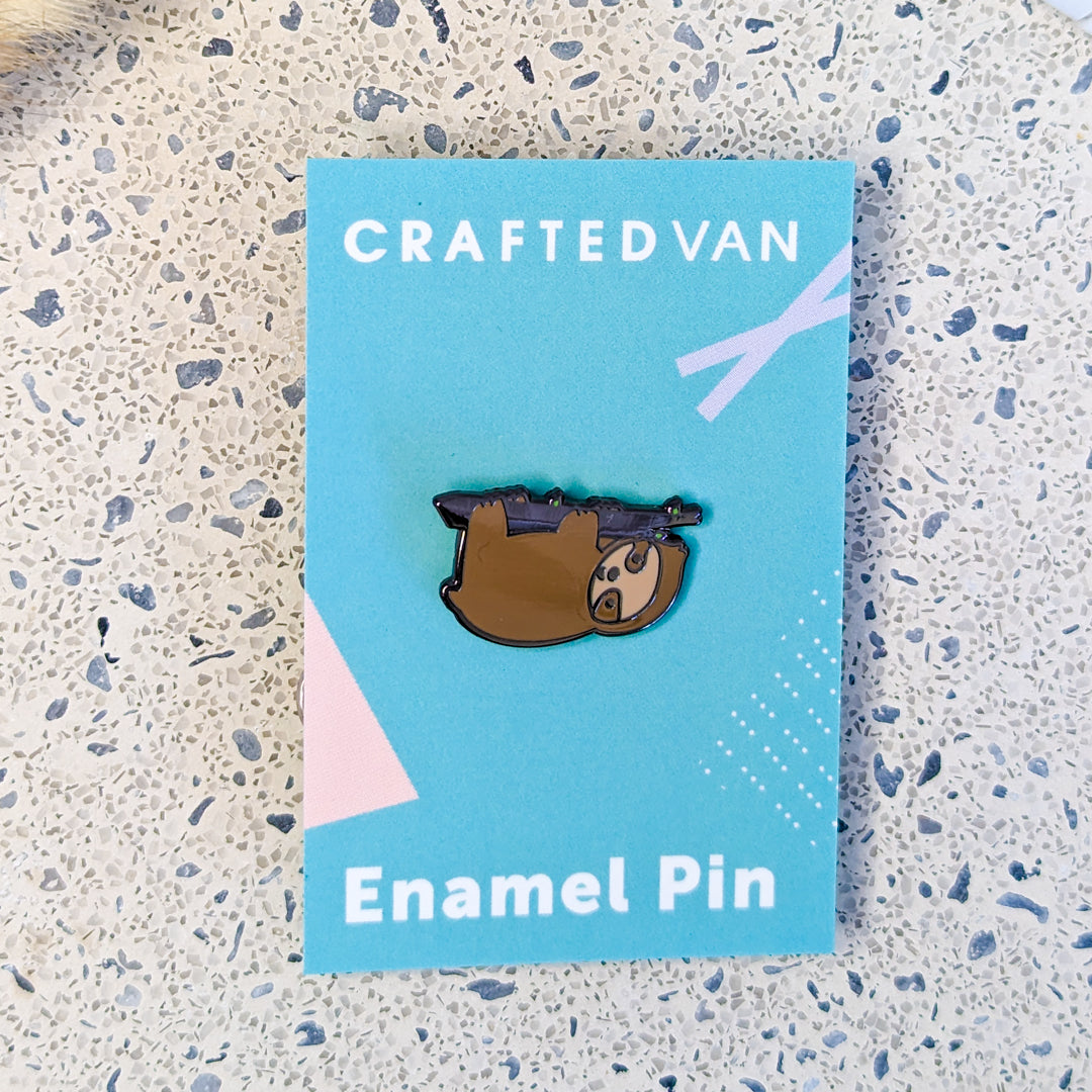 Pin Paresseux - Craftedvan