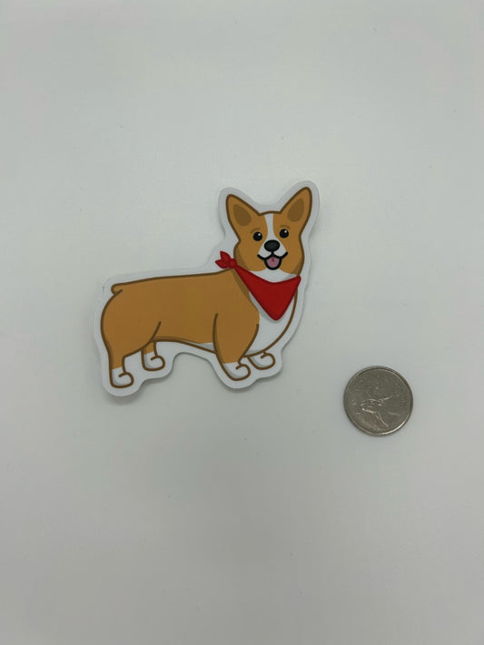 Corgi avec bandana - Stickers Northwest