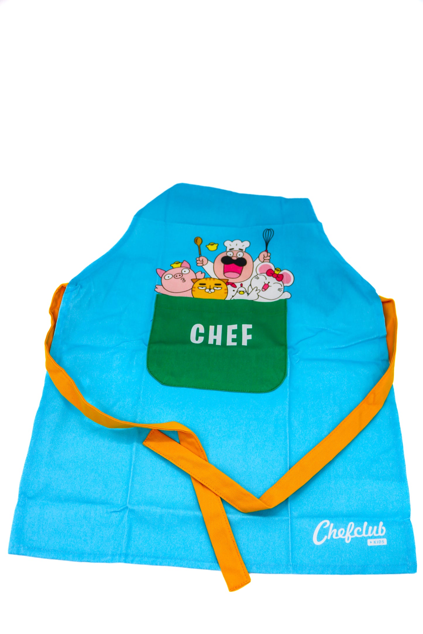 Tablier bleu pour enfants - Chefclub