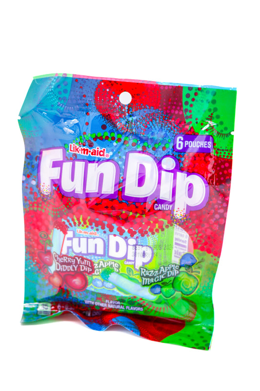 Lik M Aid Fun Dip paquet de 6