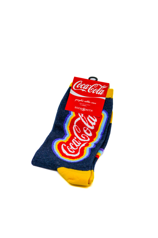 Bas Coca-Cola arc-en-ciel pour femmes - SockSmith