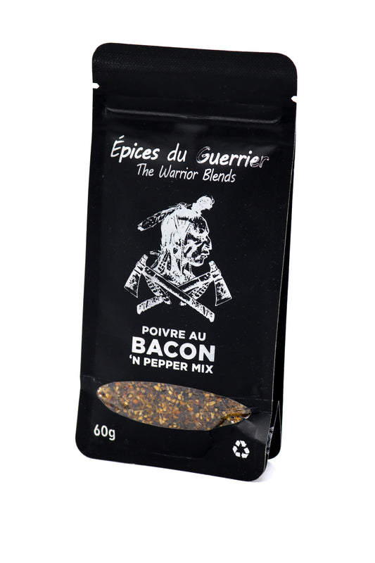 Assaisonnement Poivre au bacon - Épices du guerrier