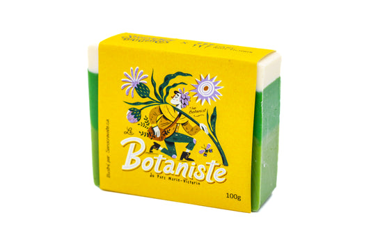 Savon en barre Le botaniste 100g - Savonnerie des Diligences