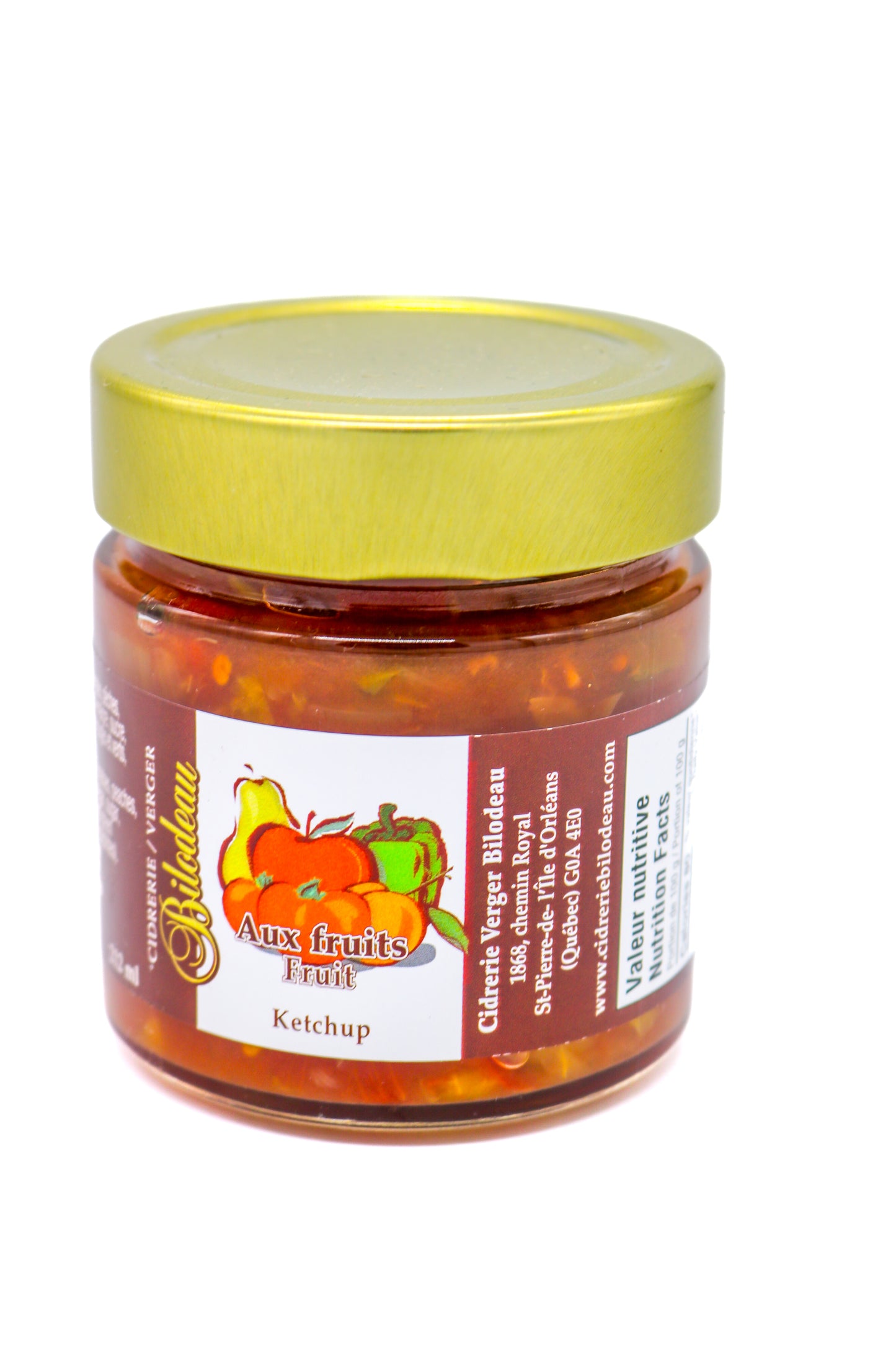 Ketchup aux fruits 212ml - Bilodeau