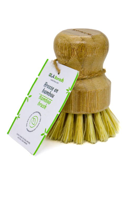 Brosse à légumes en bambou - Ola Bamboo